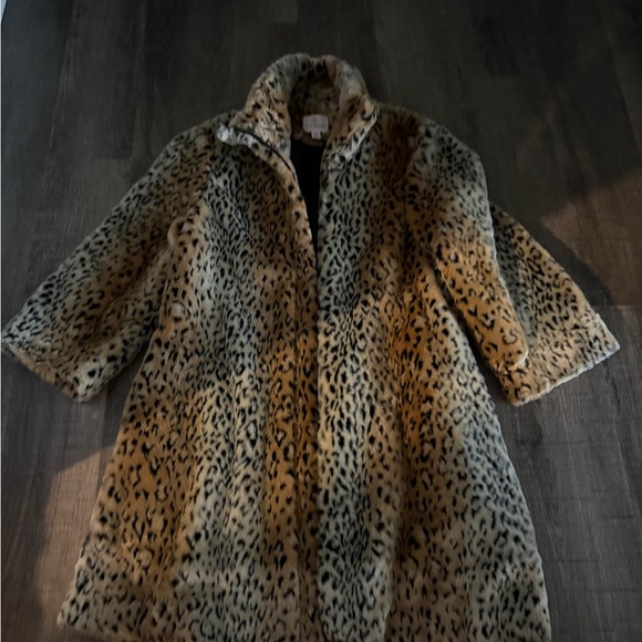 JB by Julie Brown Brown and Black Teddy Jacket with Plush Texture - Picture 2 of 7